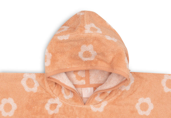 Badeponcho Frottee - Jacquard Flower