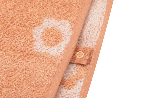 Badeponcho Frottee - Jacquard Flower