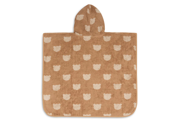 Badeponcho Frottee - Jacquard Teddy Bear