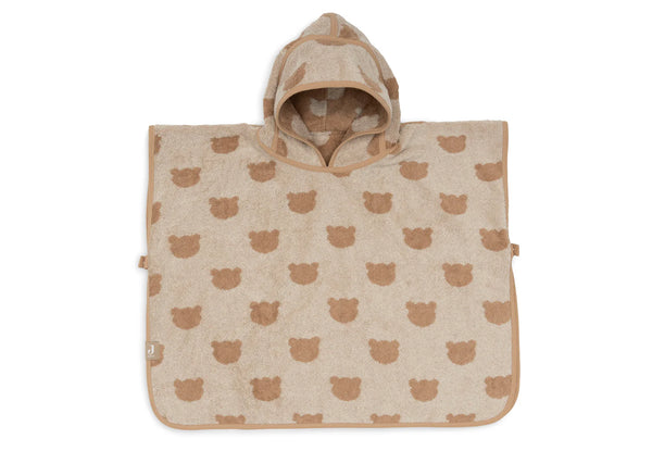 Badeponcho Frottee - Jacquard Teddy Bear