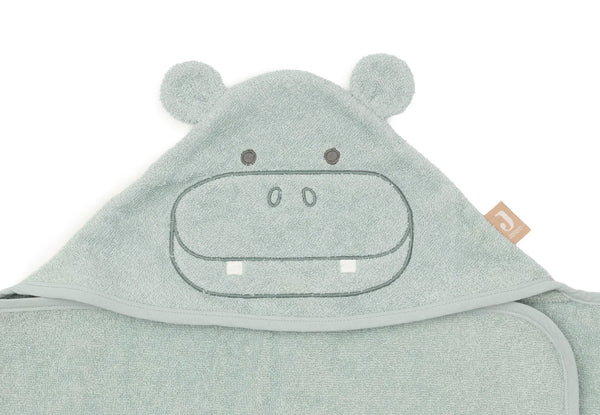 Kapuzenhandtuch Frottee 75x130 cm - Hippo Happy