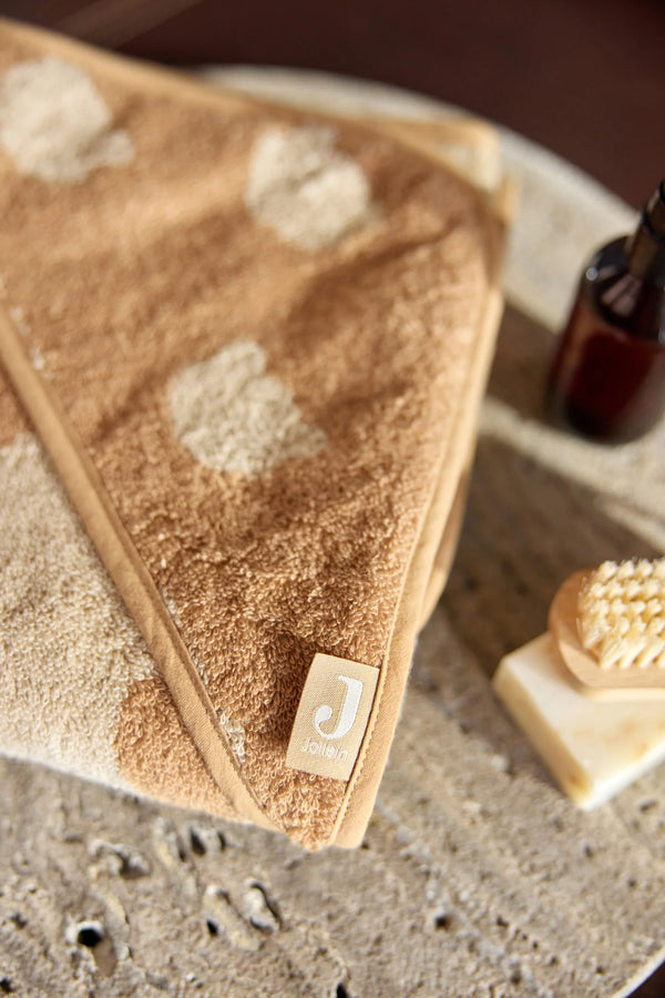 Kapuzenhandtuch Frottee 75x75cm - Jacquard Teddy Bear