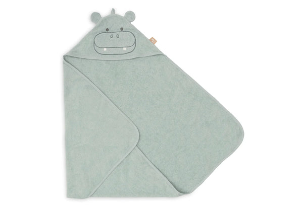 Kapuzenhandtuch Frottee 75x75cm - Hippo Happy