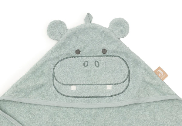 Kapuzenhandtuch Frottee 75x75cm - Hippo Happy