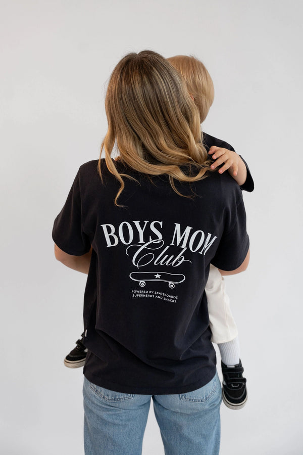 Erwachsenen T-Shirt | Boys Mom Club | Mini&Me