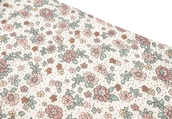 Spucktuch Hydrophil | 70x70cm | Retro Flowers | 3 Stück