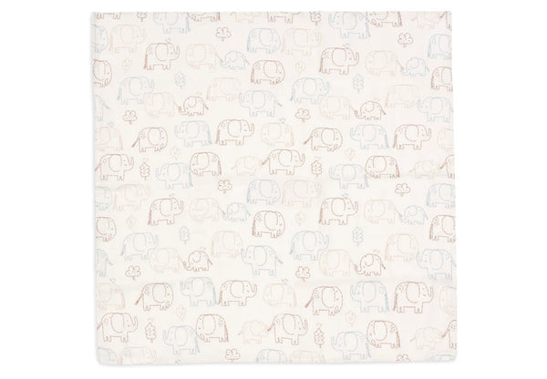 Spucktuch Hydrophill 70x70cm - Elephant Tales - 3 Stück