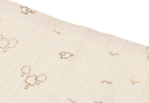 Spucktuch Hydrophil | 70x70cm | Woolly | 3 Stück