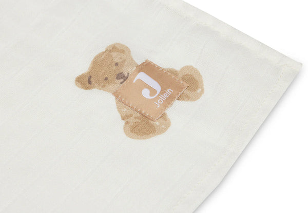 Spucktuch Hydrophil 115x115cm - Teddy Bear- 2 Stück