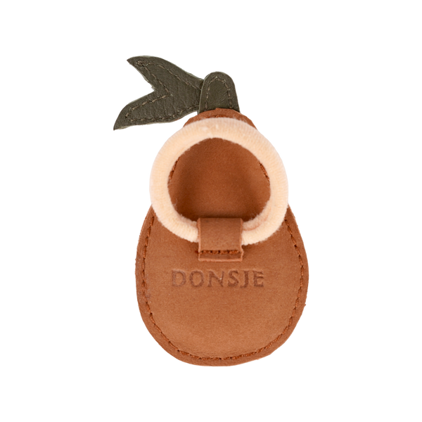 Nanoe Fruit Hair Tie | Papaya | Walnut Nubuck