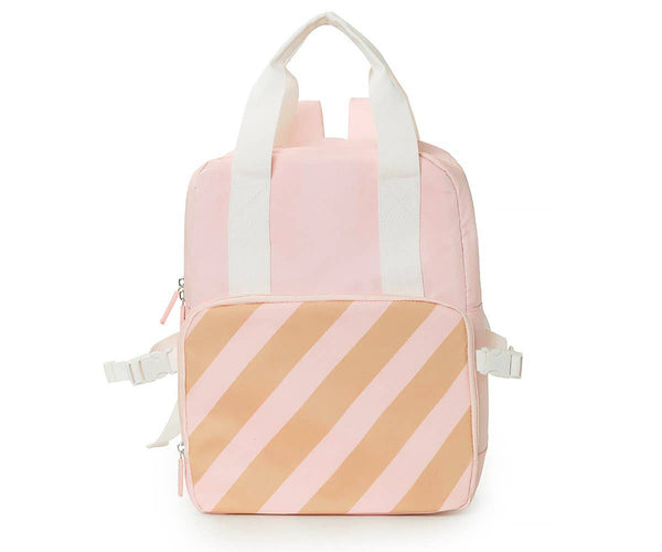 Kinder Thermo Rucksack Stripes Pink