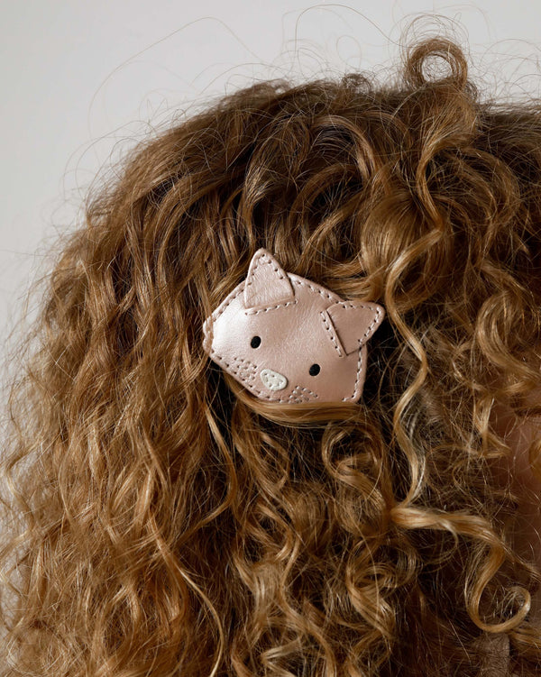 Blinc Clip | Cat | Rose Metallic Leather