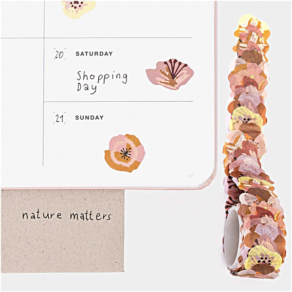 WAshi STicker Nature Flowers