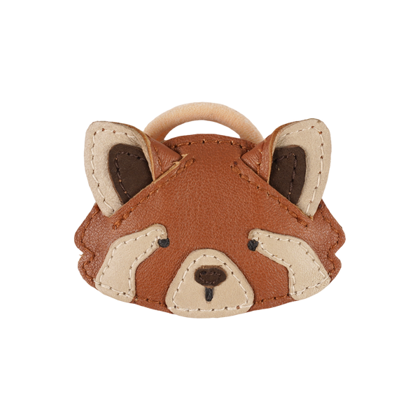 Josy Special Hair Tie | Red Panda | Maple Leather