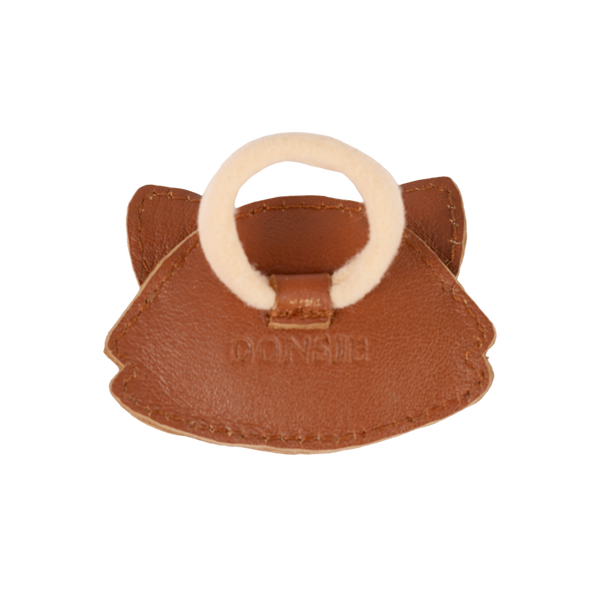 Josy Special Hair Tie | Red Panda | Maple Leather