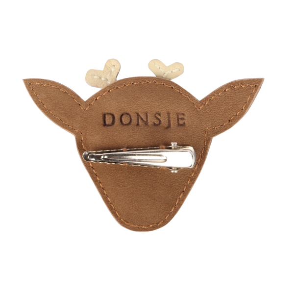 Josy Special Hairclip | Stag | Hazelnut Nubuck