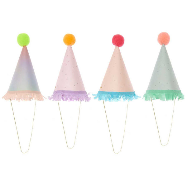 MINI-PARTYHÜTE 14CMXØ8CM 8 STÜCK