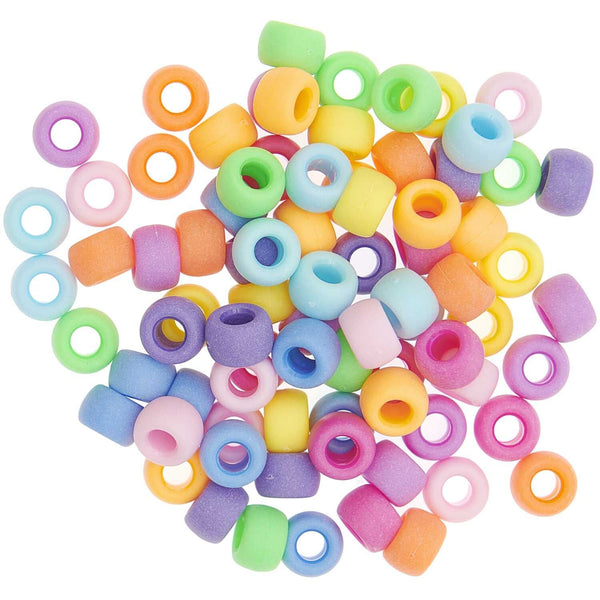 itoshii - Ponii Beads Matt Mix 9x6mm 80 Stück