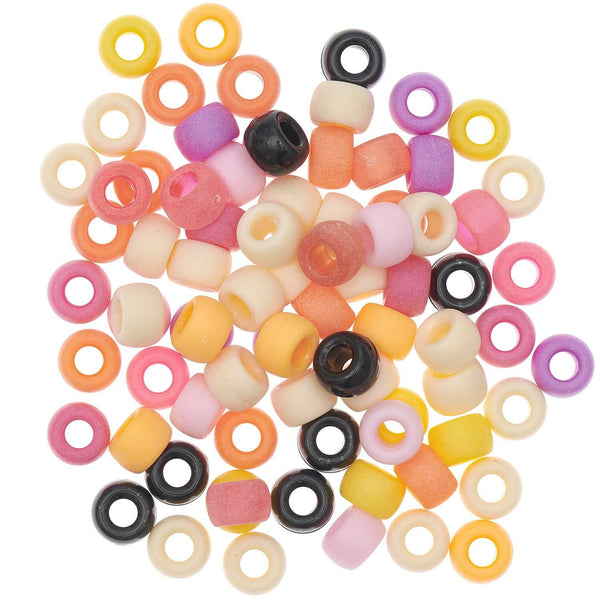 itoshii - Ponii Beads Frucht Mix 9x6mm 80 Stück