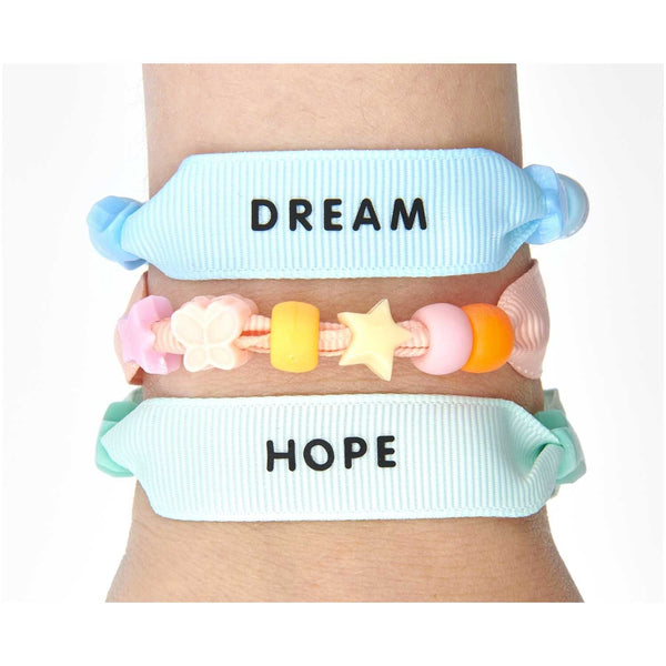 itoshii - Ponii Beads Ripsband Armbänder pastell 10 Stück