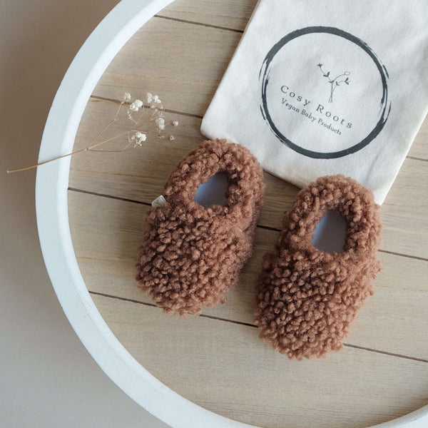 Vegan Shoes Teddy Shoes - Chocolate