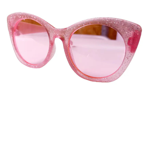 Kinder-Sonnenbrille Glitzer | Rosa-Pink