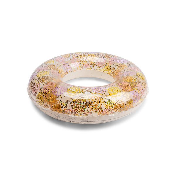 Schwimmring | Muschel | Glitzer | 90cm