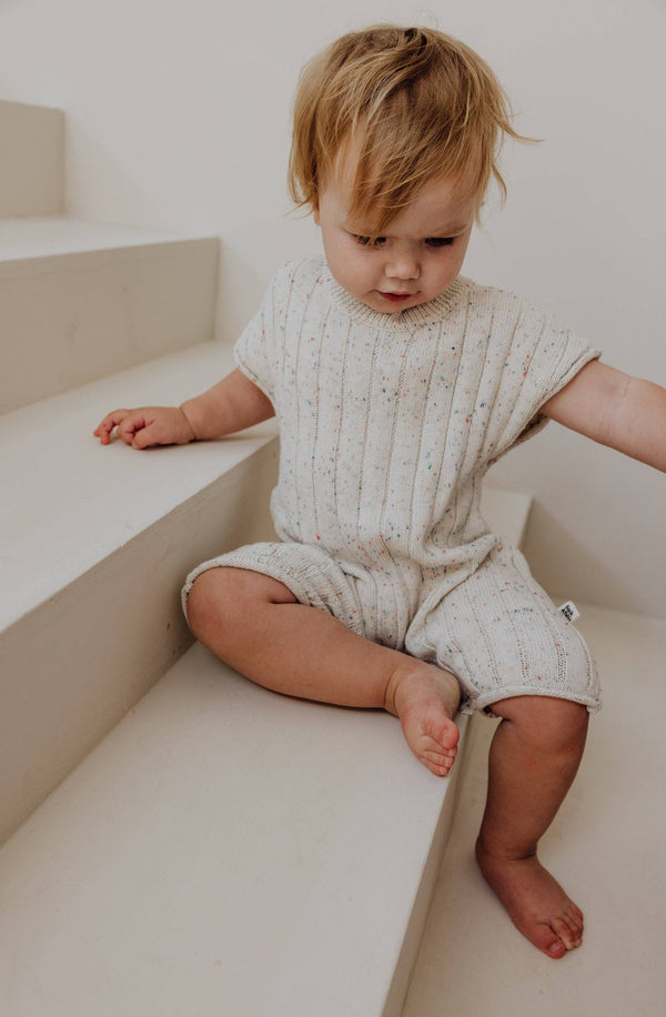 Gestrickter Playsuit - Sprinkle Knit