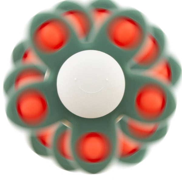 Spinner Blume Pop Grün