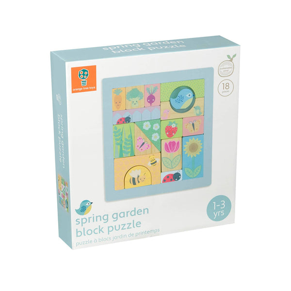 Spring Garden Block Holzpuzzle