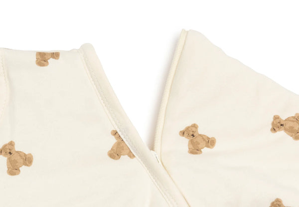 Schlafsack mit füßen und abnehmbaren Ärmeln - Mini Teddy Bear