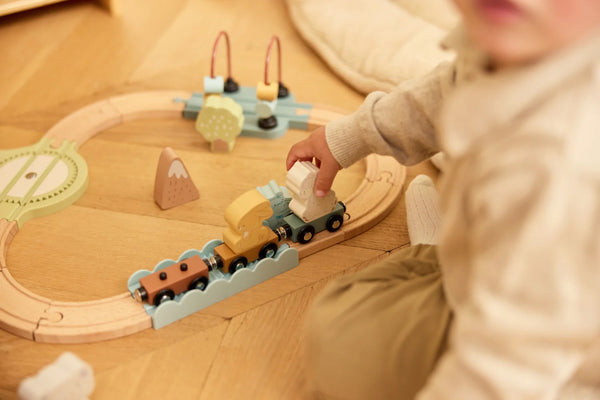 Holz-Eisenbahnset | Jollies