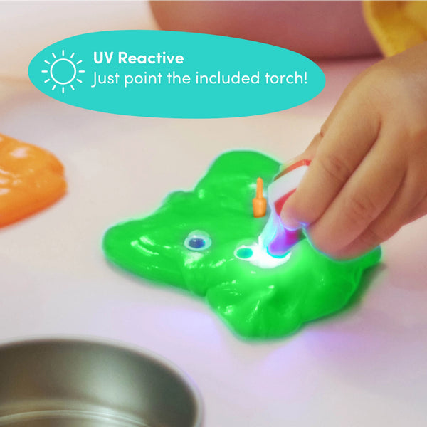 Farbwechselnder Knetschleim