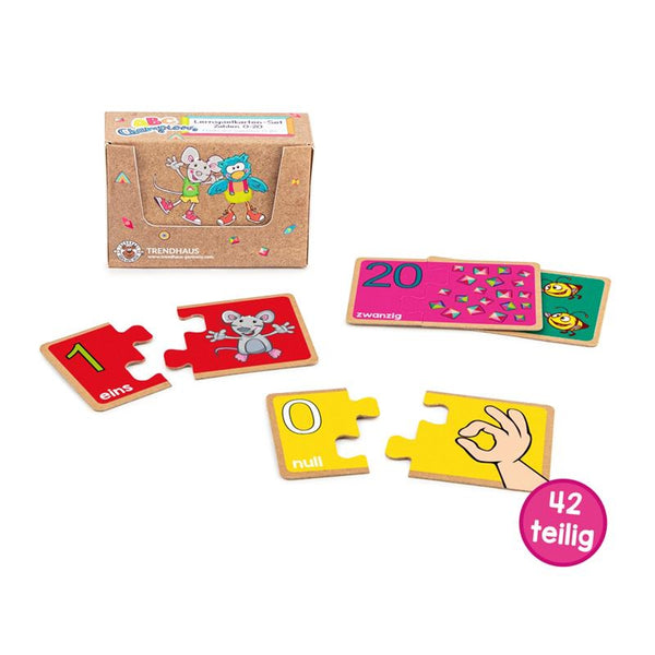ABC CHAMPIONS Zahlen | Lernspielkarten| Set 42-teilig