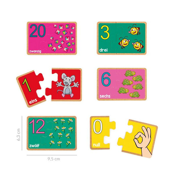 ABC CHAMPIONS Zahlen | Lernspielkarten| Set 42-teilig