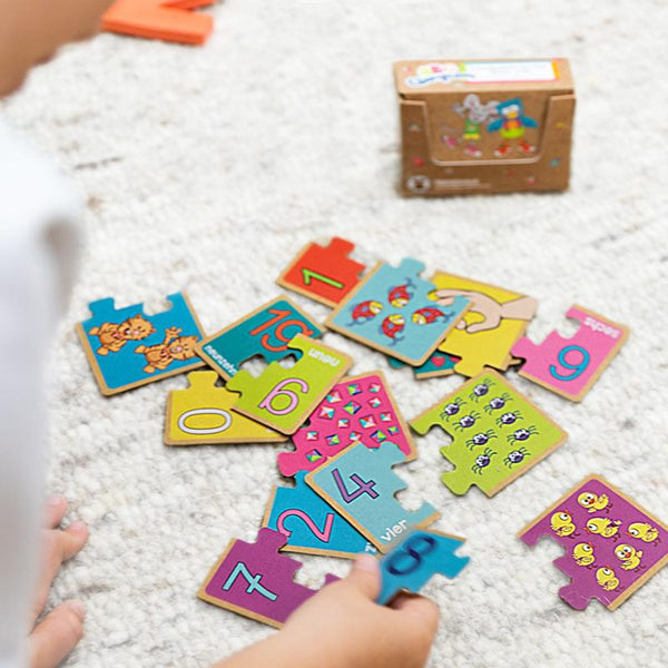 ABC CHAMPIONS Zahlen | Lernspielkarten| Set 42-teilig