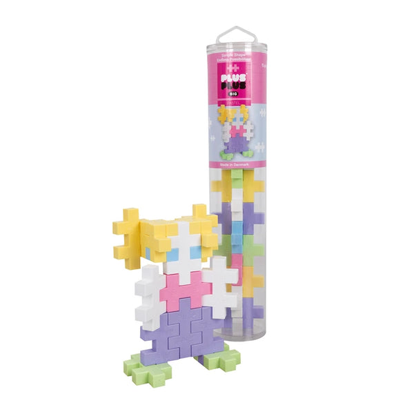 Plus Plus BIG | 15 Kreativ Bausteine | Pastell