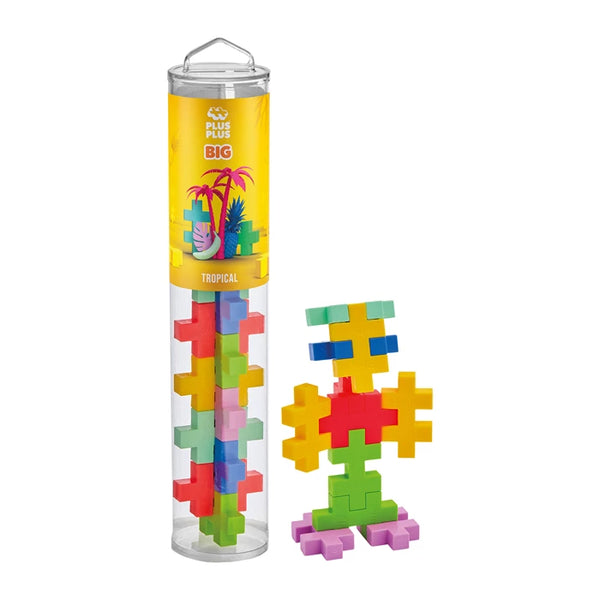 Plus Plus BIG | 15 Kreativ Bausteine | Tropical