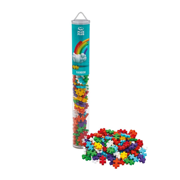 Plus Plus | 100 Kreativ Bausteine | Rainbow