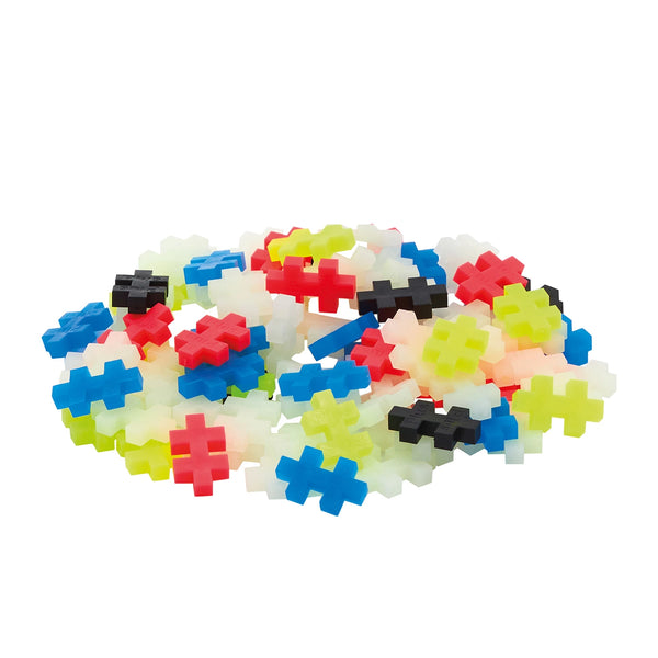 Plus Plus | 100 Kreativ Bausteine | Glow
