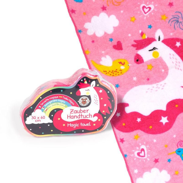 DREAMLAND Magic Towel Einhorn 30 x 60 cm