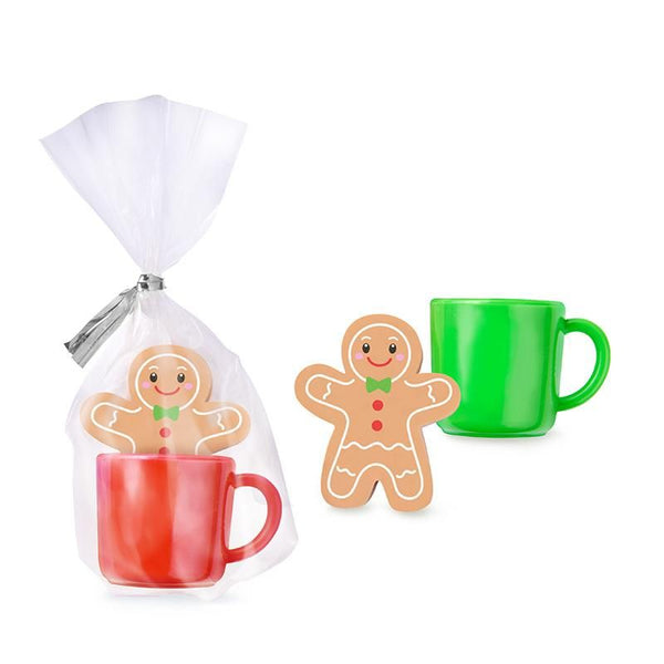 Radierer Lebkuchenmann mit Tasse