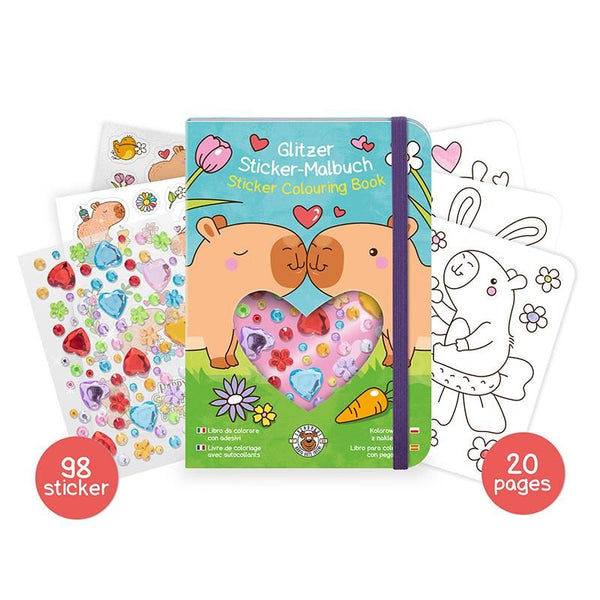 Stickermalbuch inkl. Diamond-Sticker