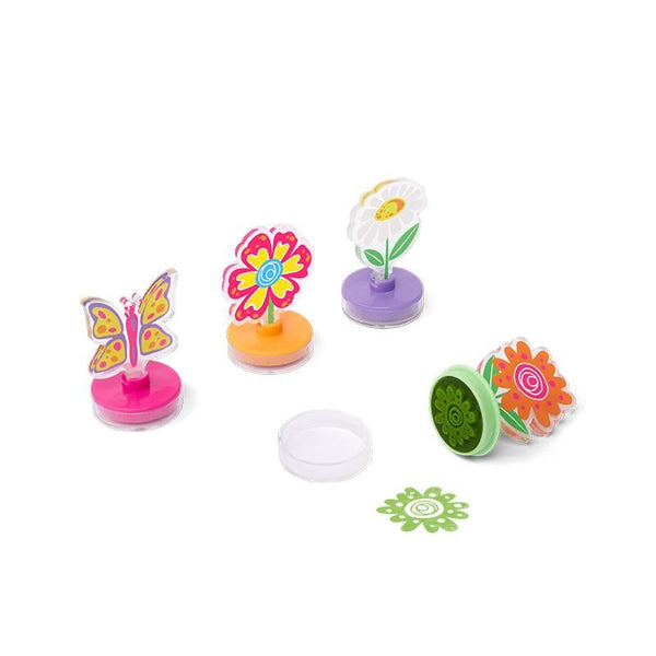 Blumen Acryl-Stempel selbstfärbend