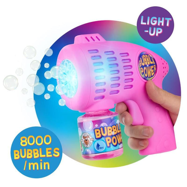 Seifenblasen-Blaster Light-Up inkl. Seifenblasenflüssigkeit
