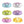 Laden Sie das Bild in den Galerie-Viewer, Rainbow Squeeze Soft-Dumpling Ø 6cm,
