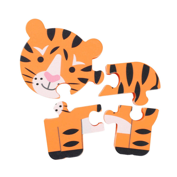 Holzpuzzle Tiger