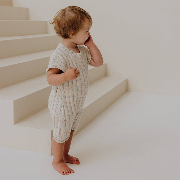 Gestrickter Playsuit - Sprinkle Knit