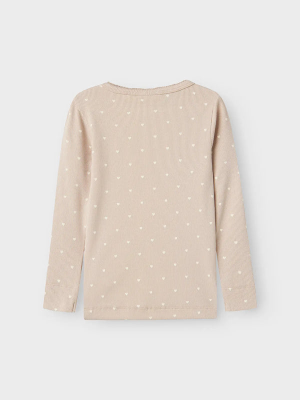 NMFGAGO LS SLIM TOP Herz