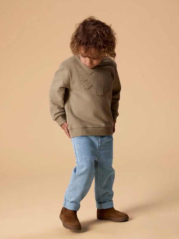 NMMILONDON ROL LS LOOSE SWEAT LIL